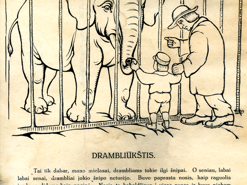 Drambliūkštis / Rudyardas Kiplingas; vertė K.Binkis; piešiniai A.Galdiko