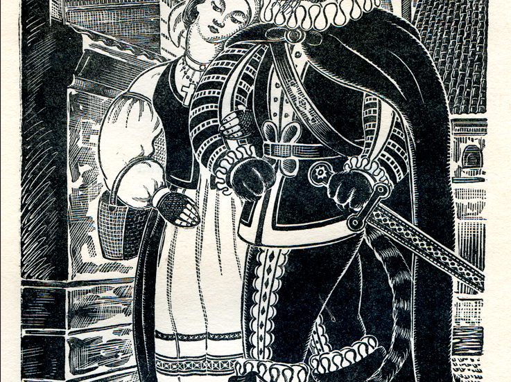 Contes lithuaniens de ma mère l‘Oye / Oscar Milosz; illustrés par A. Galdikas