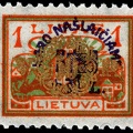 Vaikų prieglaudos šalpos 1 lito pašto ženklas