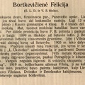 Bortkevičienė Felicija (S. L. D. ir V. S. bloko): [trumpa biogr. su atvaizdu] 