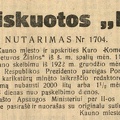 Dėl ko konfiskuotos „L. žinios“?: [Nutarimas dėl „L. žinių“ Nr. 228 konfiskavimo ir F. Bortkevičienės prašymas