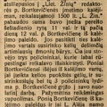 P. F. Bortkevičienė iš kalėjimo išpirkta // Lietuvos žinios