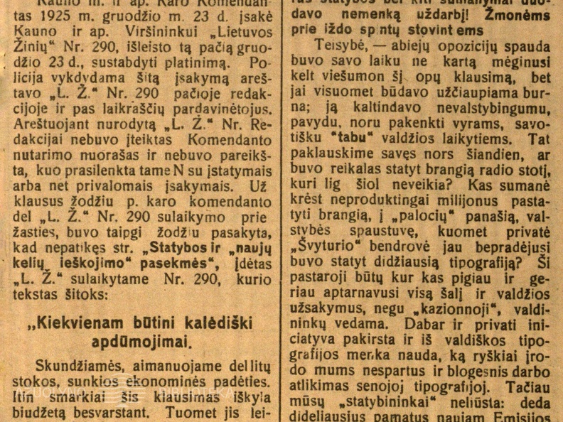 Dėl ko konfiskuotos „Lietuvos žinios“: Seimo narių A. Suginto