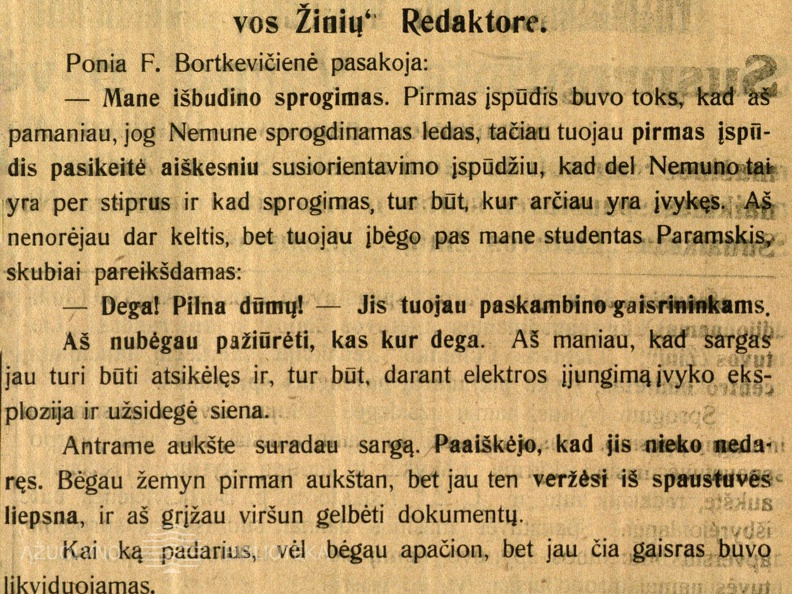 Pasikalbėjimas su „Varpo“ b-vės direktore ir „Lietuvos Žinių“ Redaktore