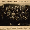 Karių Dramos Mėgėjų Kuopelė. Sėdi (iš kairės dešinėn) St. Kiudulaitė