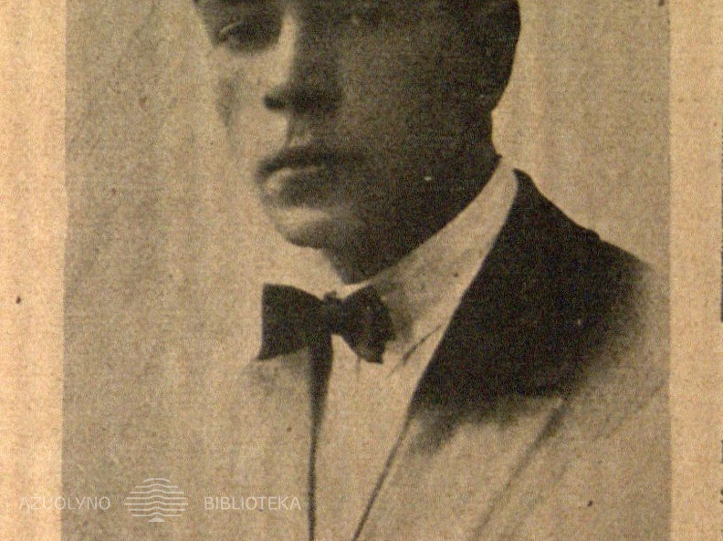 Artistas Vl. Fedotas-Sipavičius sąryšy su 10 metų scenos darbo sukaktuvėmis