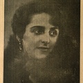 Valst. Dramos artistė E. Žalinkevičaitė (Kipro Petrausko žmona)