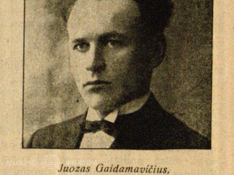 Juozas Gaidamavičius...: [nuotr. prie straipsnio apie 