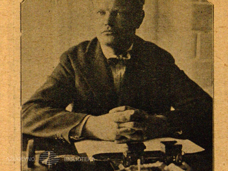 J. Gruodis // 7 meno dienos. – 1927, Nr. 9, p. 5.