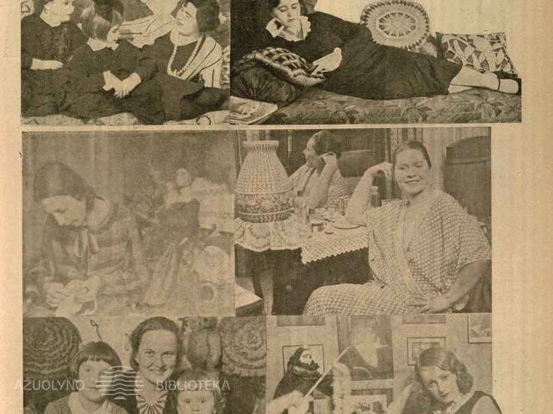 Mūsų artistės namie: [Operos solistė Marija Lipčienė su dukromis