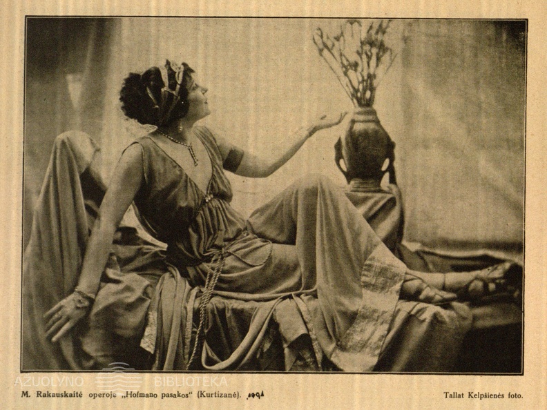 M. Rakauskaitė operoje „Hofmano pasakos“ 