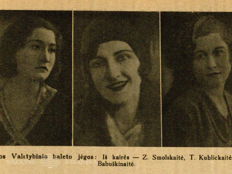 Jaunos Valstybinio baleto jėgos: iš kairės