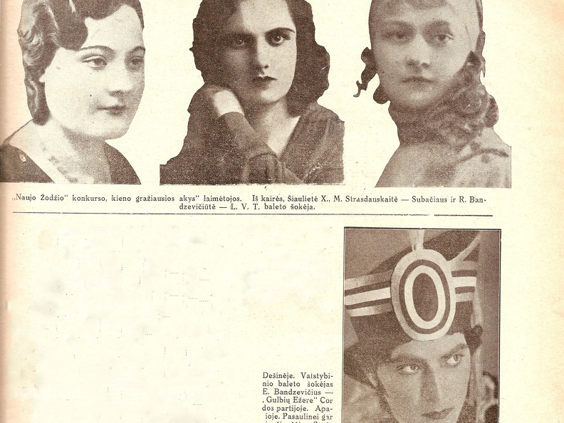 „Naujo žodžio“ konkurso „Kieno gražiausios akys“ laimėtojos