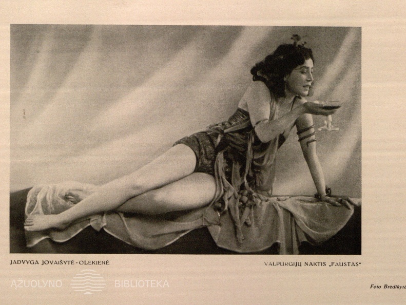 Jadvyga Jovaišytė-Olekienė. Valpurgijų naktis „Faustas“.