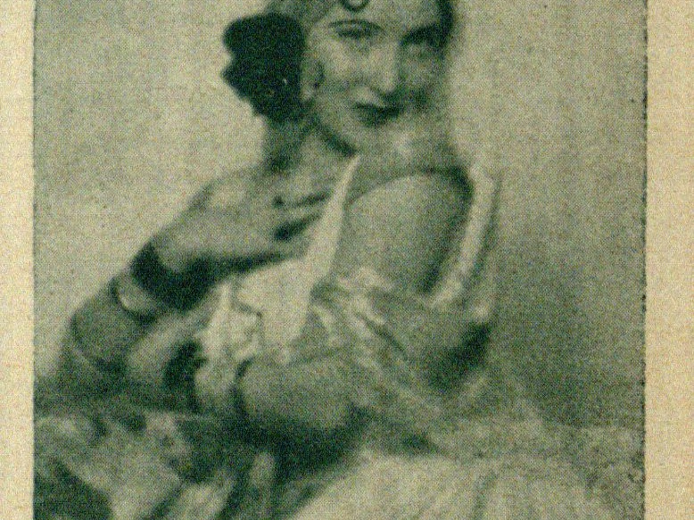 Baleto solistė J. Jovaišytė // Kinas. – 1934