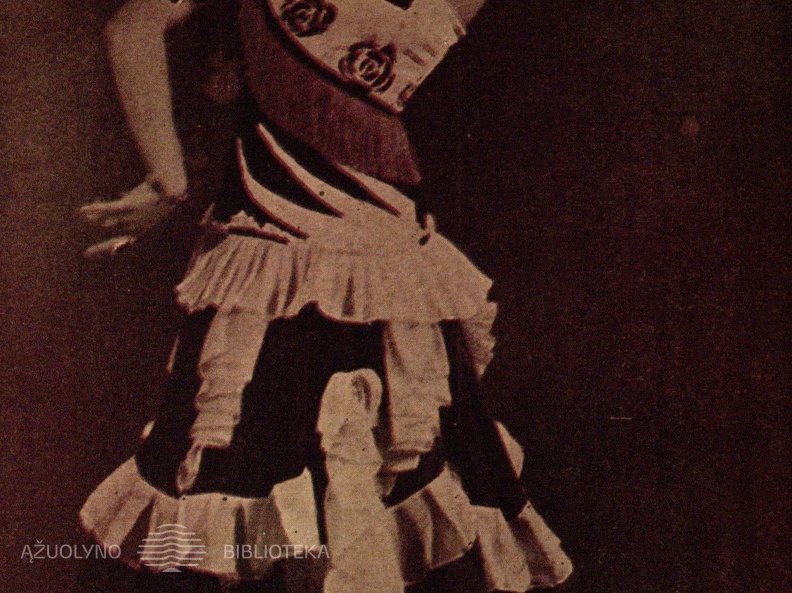 Valstybinio teatro balerina Tamara Kublickaitė 