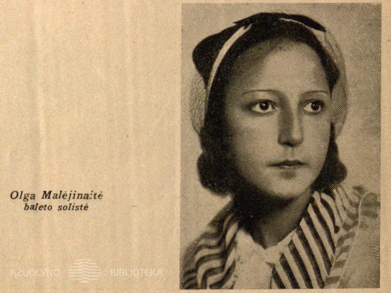 Olga Malėjinaitė baleto solistė // Meno dienos