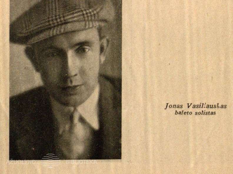 Jonas Vasiliauskas baleto solistas // Meno dienos.