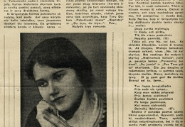 K. Grigaitytė. Akys pro vėduoklę: [rec.] / J. Brazaitis