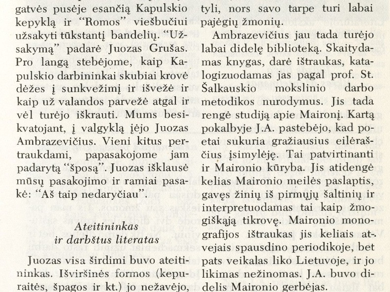Esi herojus, tapk šventuoju: studentiški prisiminimai apie 