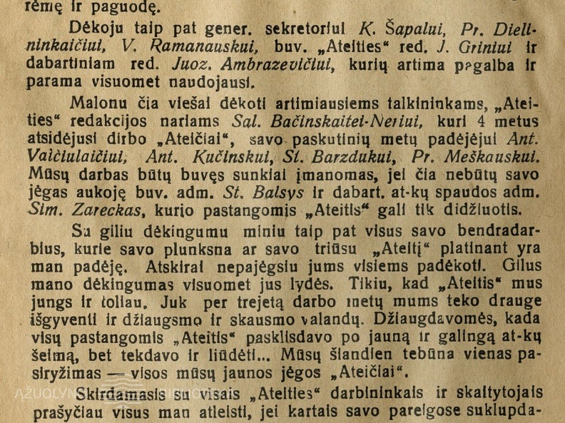 Visiems man padėjusiems / Ant. Januševičius, 