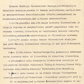 VDU Teologijos – filosofijos fakulteto komisijos protokolas