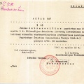 Raštas dėl J. Ambrazevičiaus paskyrimo Filosofijos