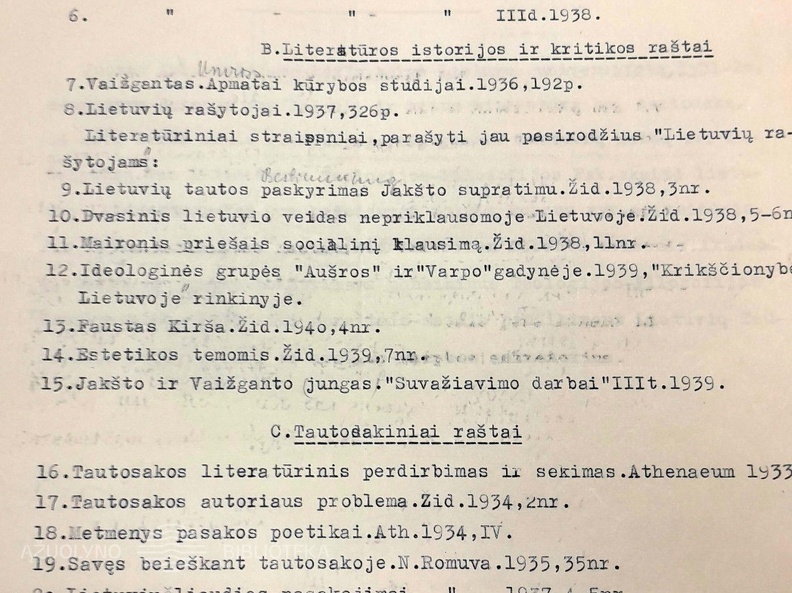 J. Ambrazevičiaus raštų bibliografija. Kaunas.