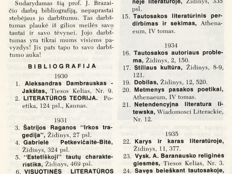 Akademikas Juozas Ambrazevičius-Brazaitis (1903.