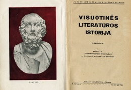 Visuotinės literatūros istorija: vadovėlis aukštesniosioms mokykloms
