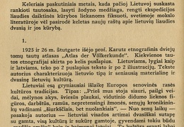 Iš naujosios lietuvių tautotyros raštų užsienyje