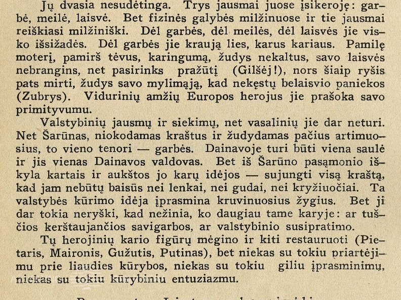 Karys ir Karas literatūroje (Eskizai) / J. Ambrazevičius