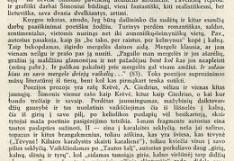 Kazimieras Šimonis: Girių giesmės: [rec.] / J. Brazaitis.