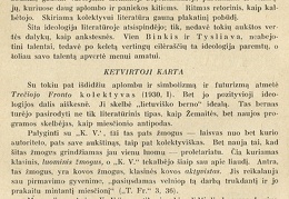 Naujosios lietuvių literatūros idėjinės ir forminės linkmės