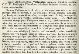Juozas Ambrazevičius. Vaižgantas: [rec.] / Ig. Skrupskelis.