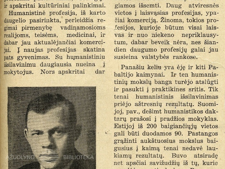 Kelyje į ateitį / Juozas Ambrazevičius // Studentų dienos.