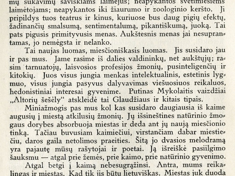Dvasinis lietuvio veidas Nepriklausomoj Lietuvoj