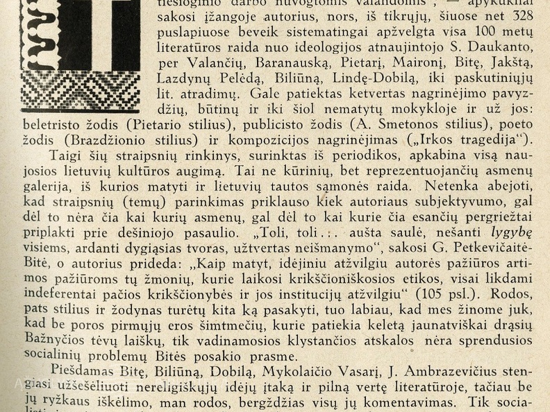 Maži netikslumai: Pastabos prie Juozo Ambrazevičiaus „Lietuvių rašytojų“