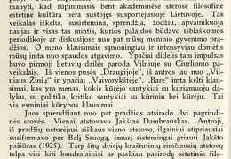 Estetikos temomis / J. Ambrazevičius // Židinys.