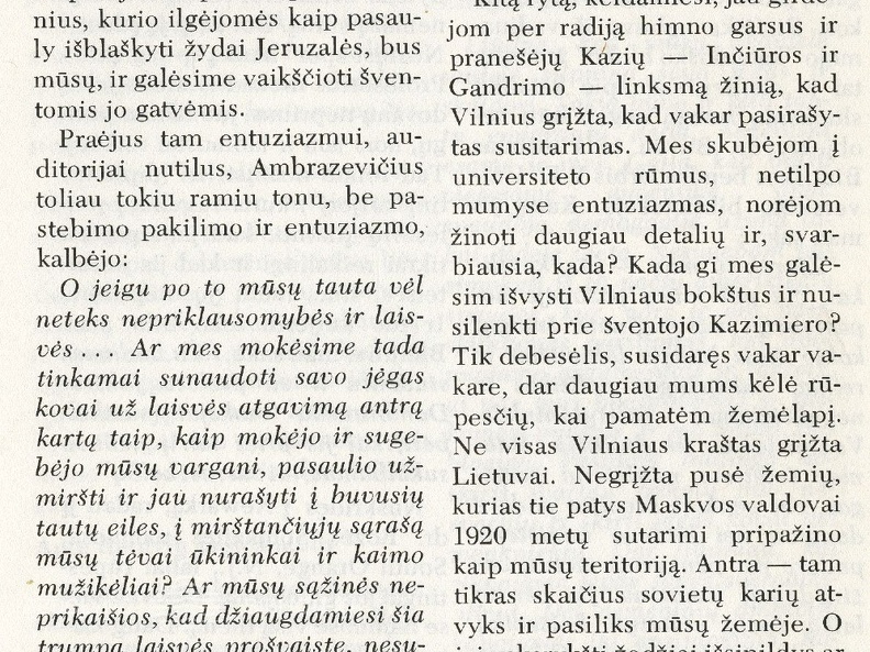 Juozas Ambrazevičius-Brazaitis: pora brūkšnių jo portretui: