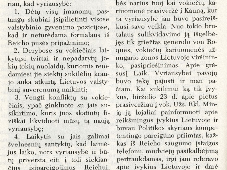 Brazaičio politinė strategija: [apie jo veiklą