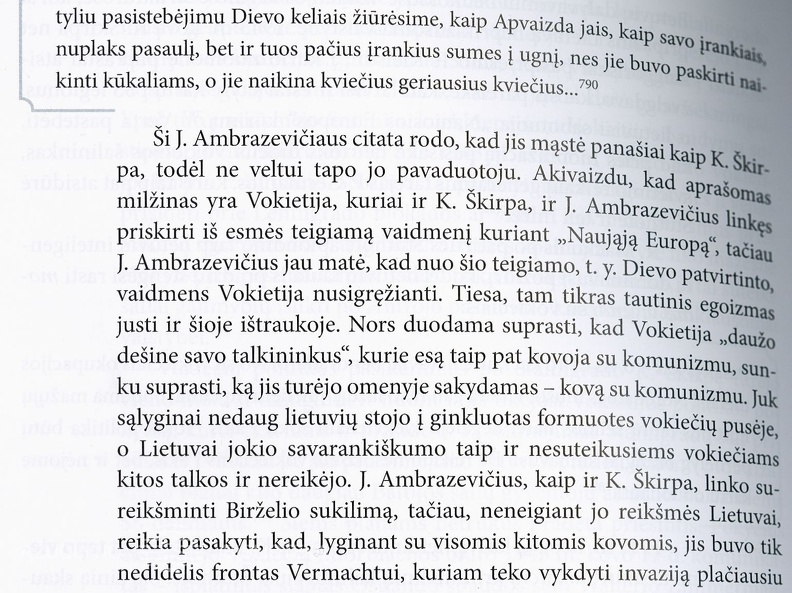 [J. Ambrazevičiaus 1943 05 29 laiško K. Baubos žmonai ištrauka,