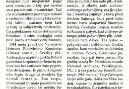 Juozas Ambrazevičius-Brazaitis archyvų dokumentuose / Adolfas Damušis 