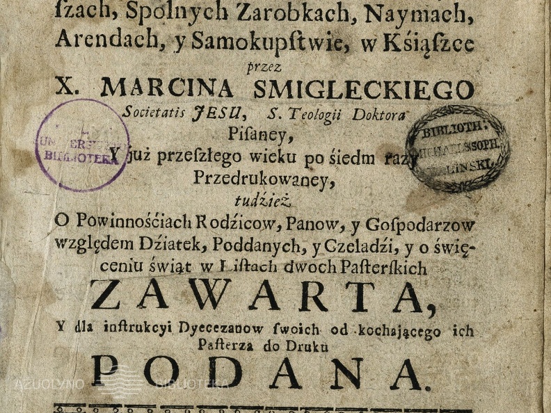 Nauka krotka o Lichwie, y o Wyderkach, Czynszach,