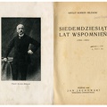 Siedemdzięsiat lat wspomnien (1855–1925) / H. Korwin 