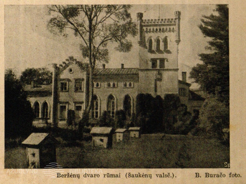 Beržėnų dvaro rūmai (Šaukėnų valsč.): B. Buračo foto