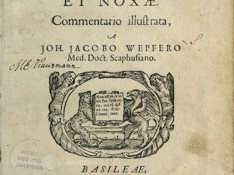 Johanas Jakobas Vepferis (1620– 1695) buvo šveicarų patologas ir farmakologas.