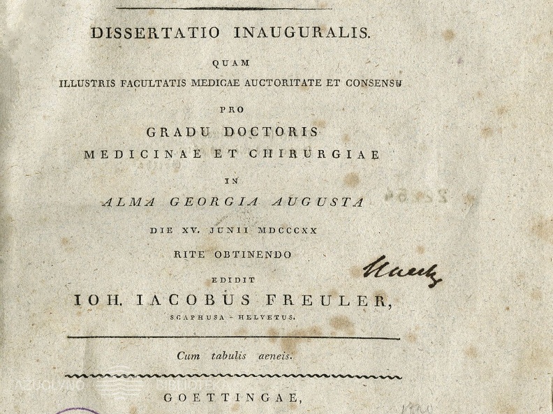 Monographia Caviae Porcelli zoologica: Dissertatio inauguralis