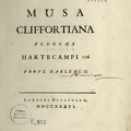 Musa Clifortiana Florens Hartecampi 1736 Prope Harlemum