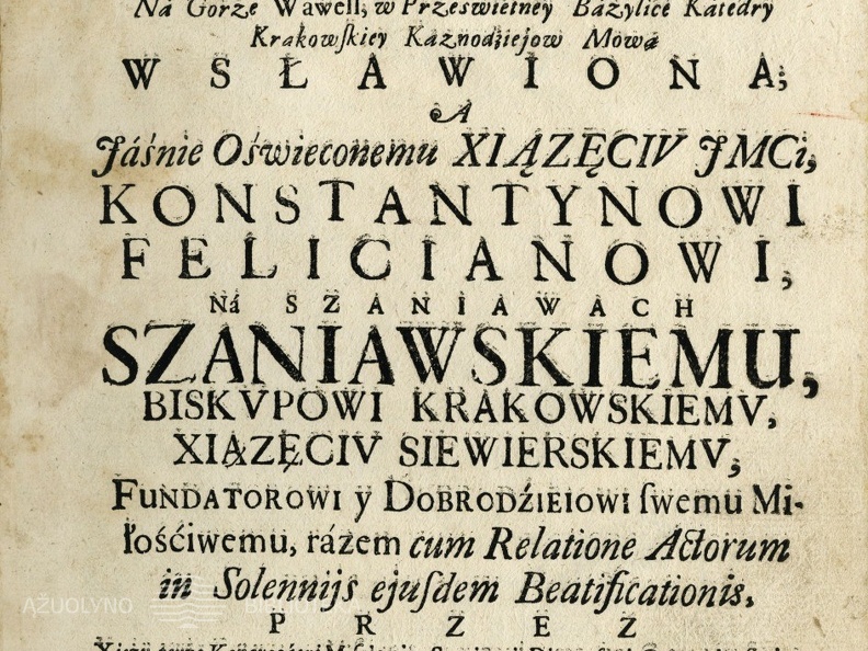 Beatyfikacya wielkiego slugi božego Wincentego a Paulo